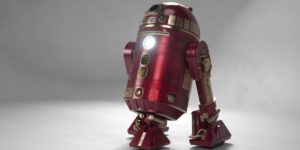 Iron Man + R2D2.