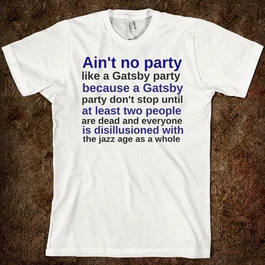 Ain't no party like a Gatsby party.