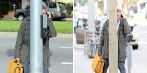 Dustin Hoffman versus Paparazzi