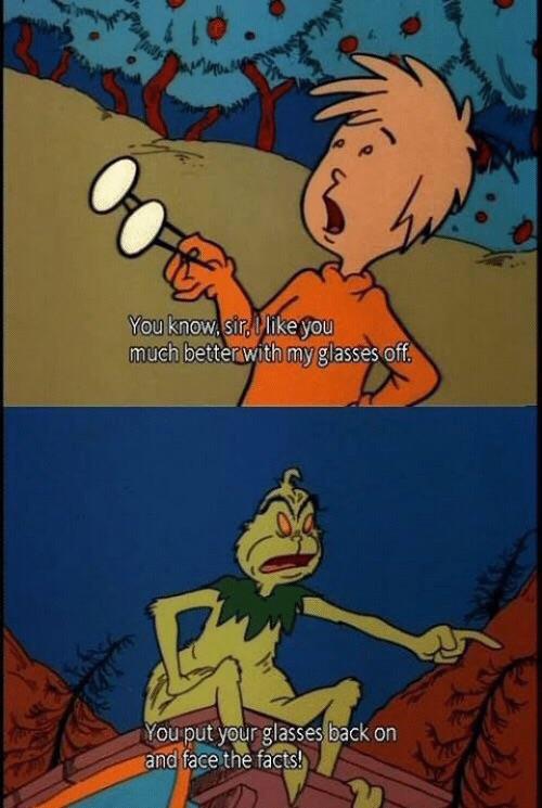 Face your inner Grinch.
