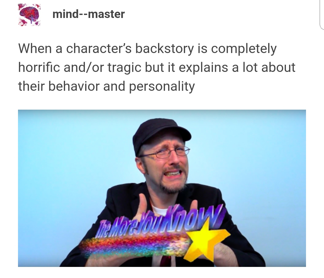 We all know that character