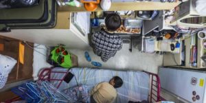 Life in a 60 square foot apartment flat in Hong Kong