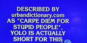 This is why you should always record Jeopardy