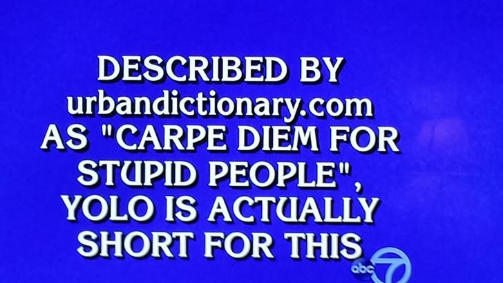 This is why you should always record Jeopardy