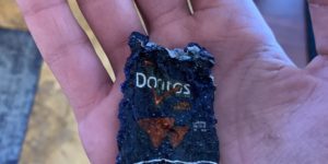 When you microwave a dorito bag…