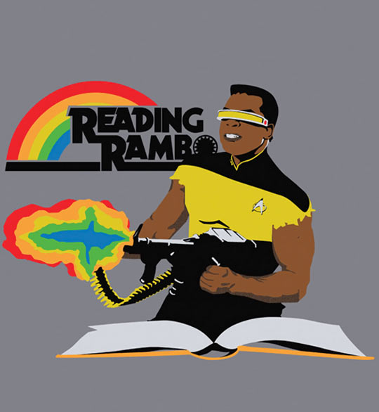 Reading Rambo.