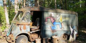 Aerosmith’s first touring van found in the woods in western Massachusetts