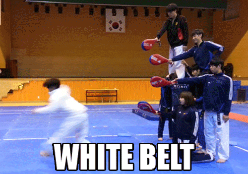 Winning belts in 2 seconds...