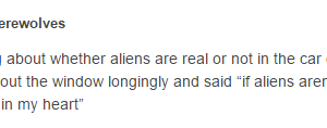 If aliens aren’t real…