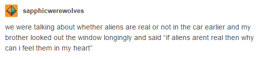 If aliens aren't real...