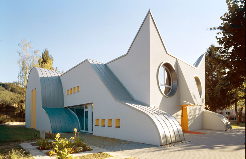 Cat Shaped Kindergarten in Germany