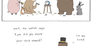 The bear, it gets me…