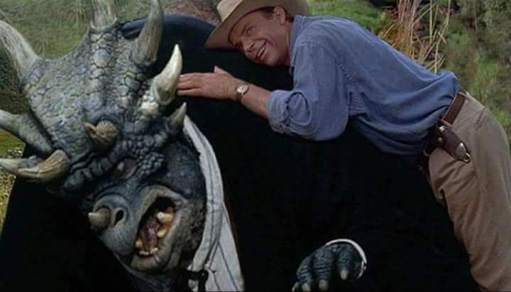 Jurassic Park, except the dinosaurs are from the 90's