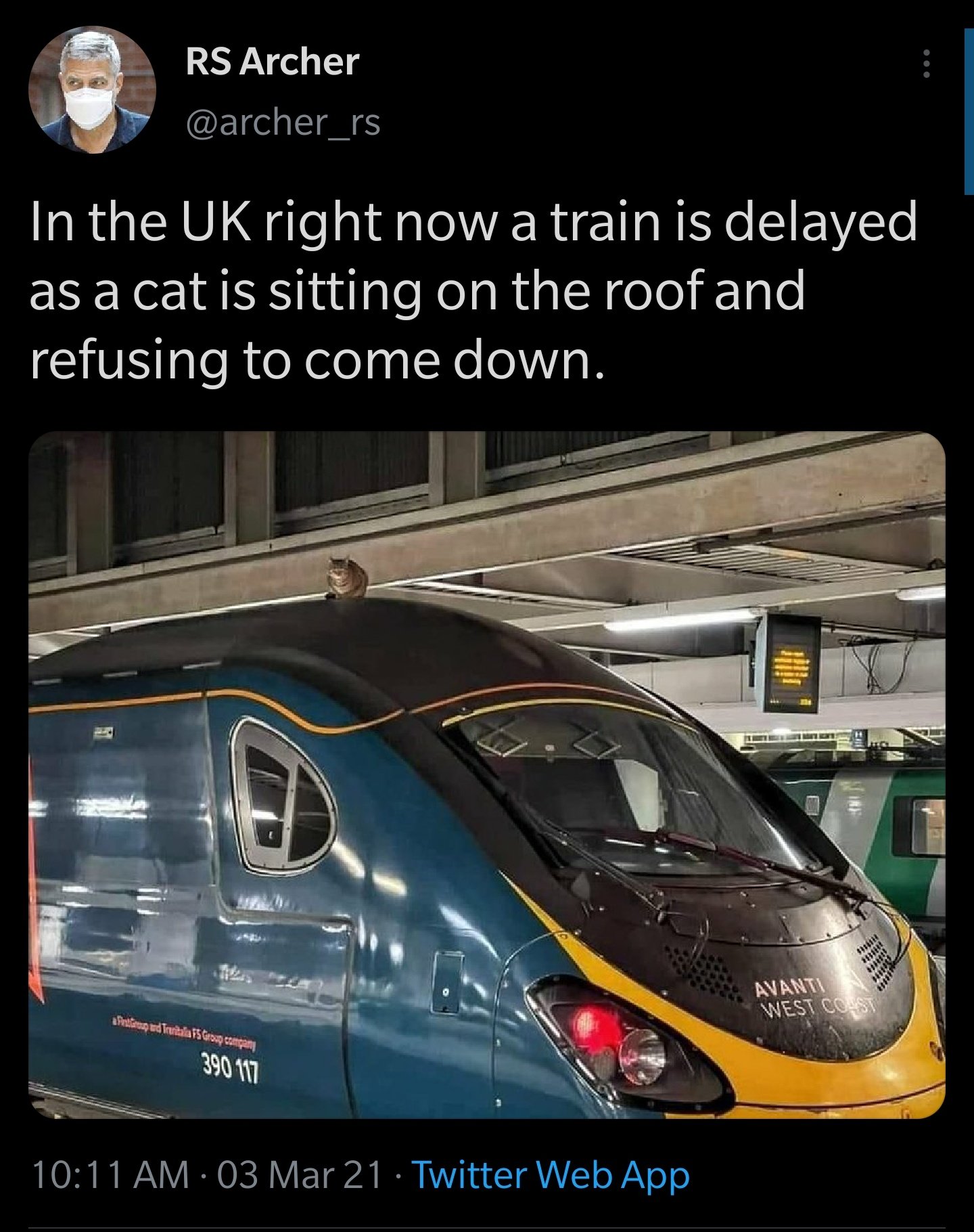 He's just trying to get to Georgia... *woo wooooo*
