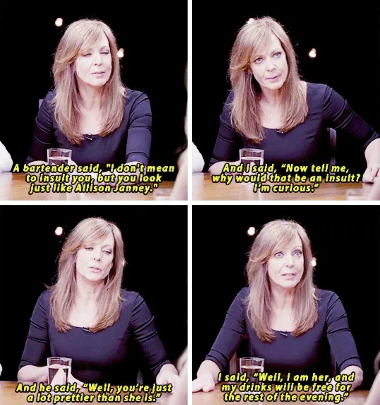 Allison Janney gets mistaken for prettier version of Allison Janney