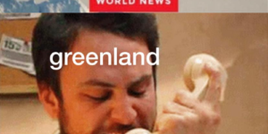 Greenland wins the pandemic.