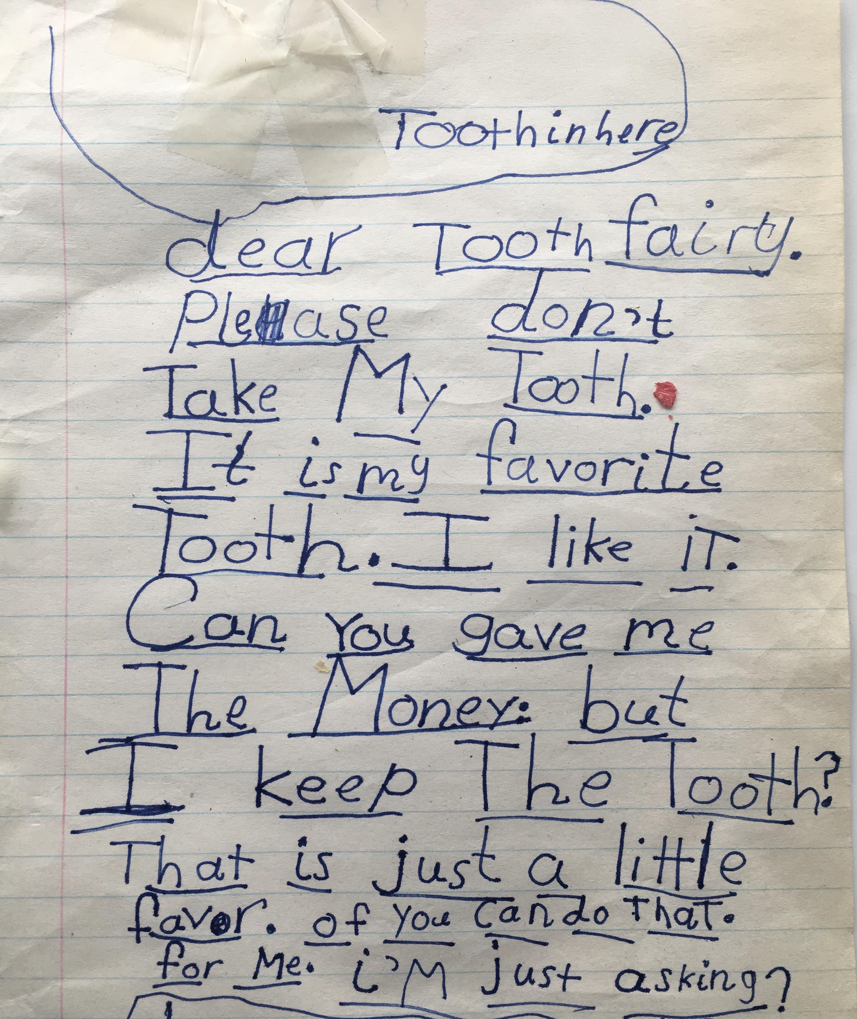 A reasonable request. 