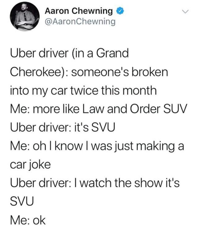 He gave me four stars...