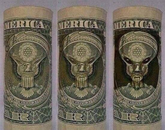 When you increase the contrast on a dollar...