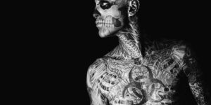 Rick Genest aka “Zombie Boy”