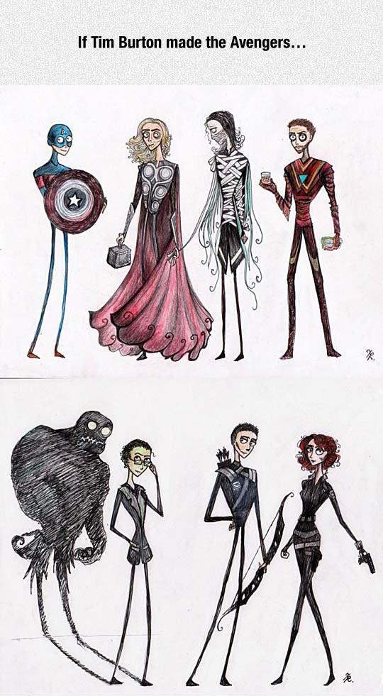 Tim Burton's Avengers