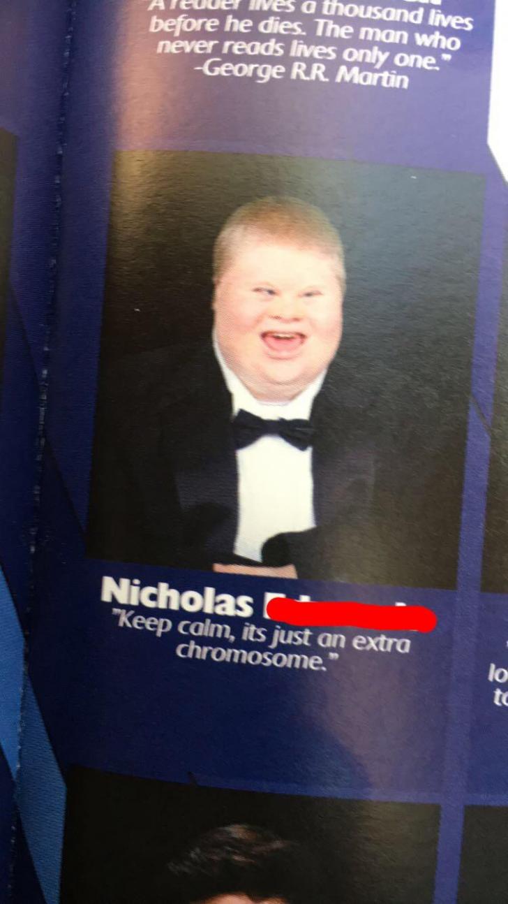 Found this in my yearbook