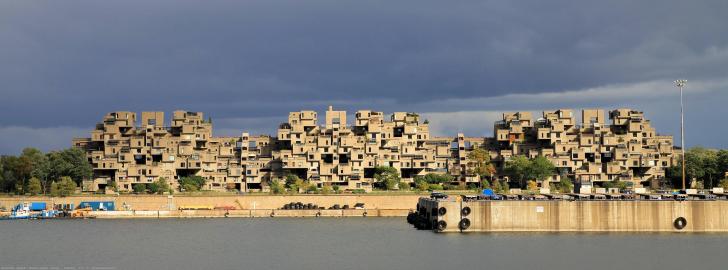 Habitat 67 - A housing complex in Montreal, Canada