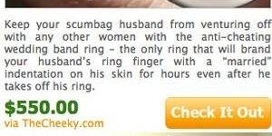 Anti-cheating ring.