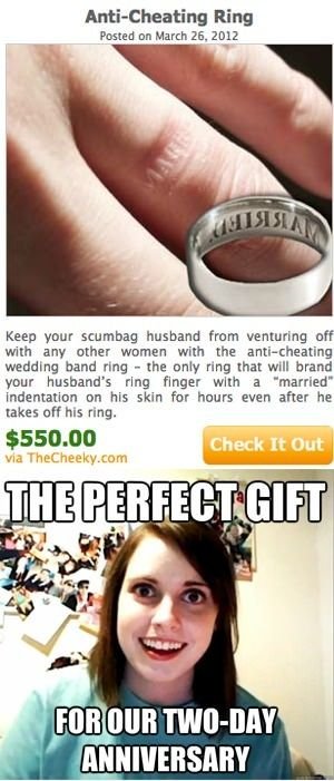 Anti-cheating ring.