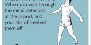 Why I hate metal detectors.