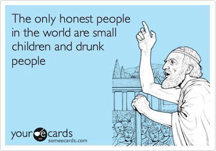 The only honest people in the world...