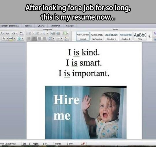 This is my resume now...