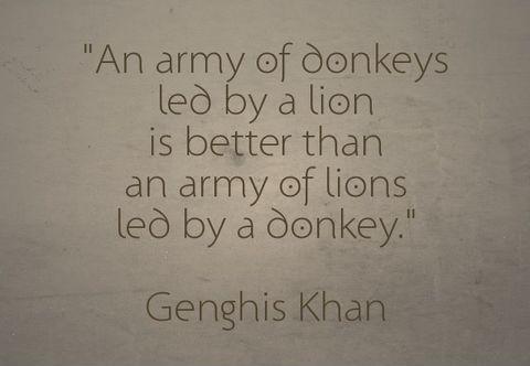 Genghis Khan everyone