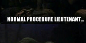 Landmine Normal Procedure