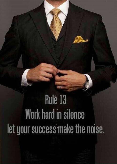 Rules for Gentleman