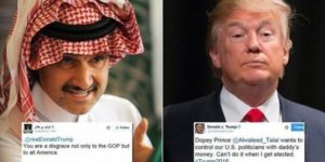Trump vs the Saudi Prince