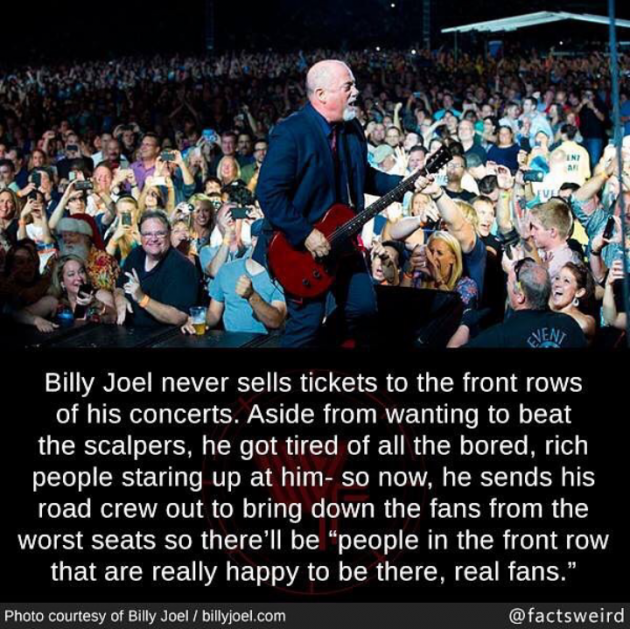 Billy Joel seems nice.