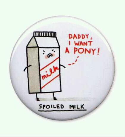 Daddy, I want a pony!