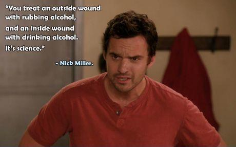 Words of wisdom by Nick Miller