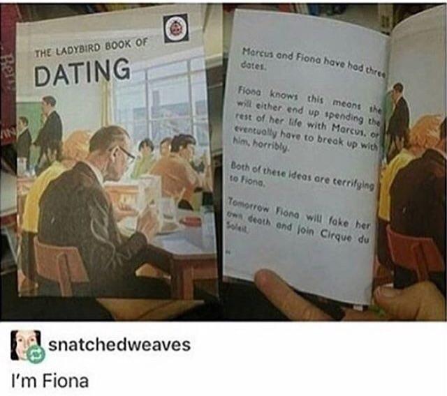 Fiona learns to date.