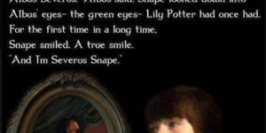 I’m Albus. Albus Severus.