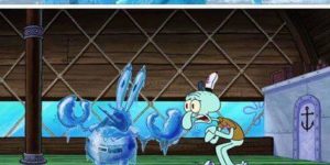 Squidward vs Elsa