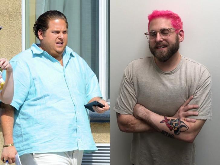 Jonah Hill 3 years ago and today