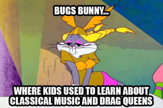 What I learned from Bugs Bunny.