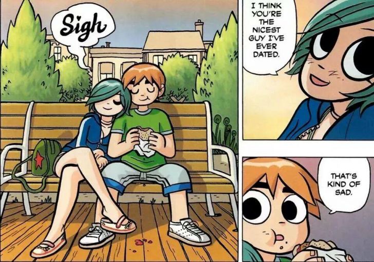 Scott Pilgrim gets it right.