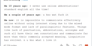 Online abbreviations