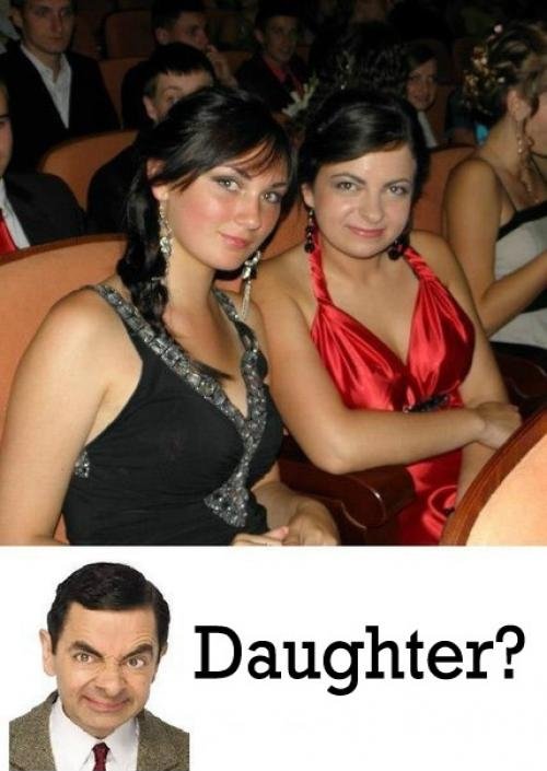 Is that you daughter?