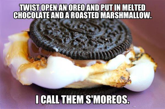 I call them S'moreos.