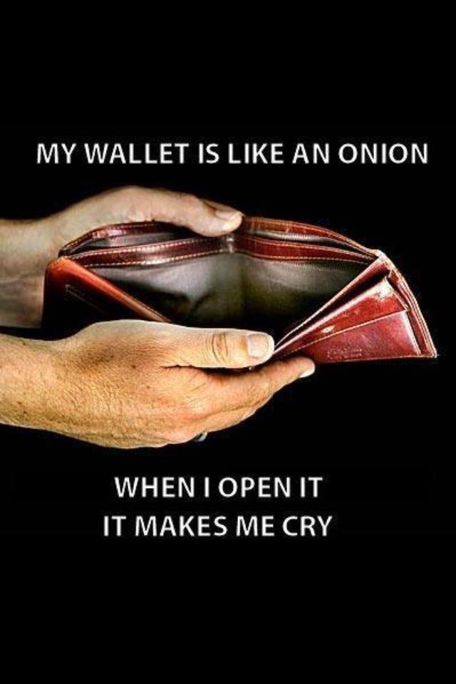 My wallet...