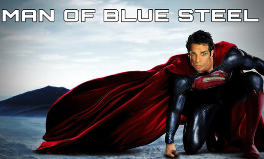 Man of Blue Steel.
